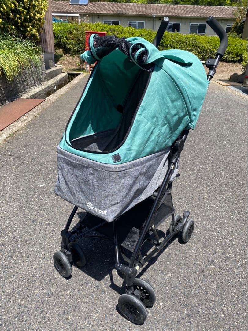 Compet ペットカート グリーン