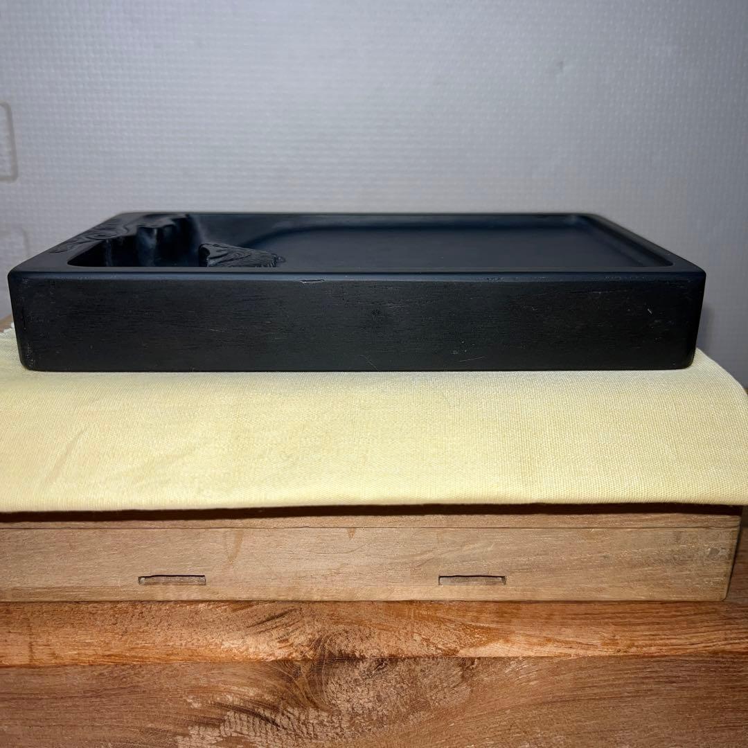 ⭕️雨端硯　竜雲硯　12代　雨宮弥兵衛　新品未使用美品　特殊研　高額　女性好み作品