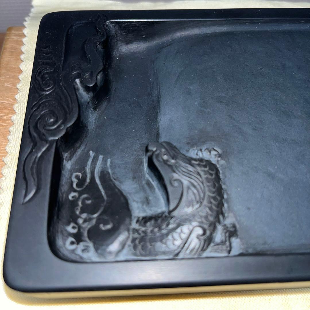 ⭕️雨端硯　竜雲硯　12代　雨宮弥兵衛　新品未使用美品　特殊研　高額　女性好み作品