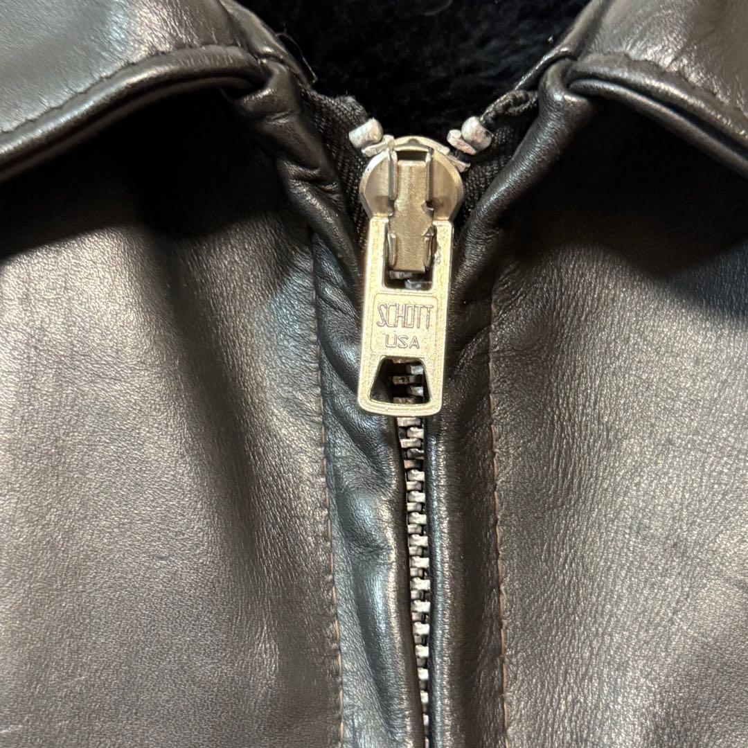 Schott 643 USA ショット シルグルライダースジャケット