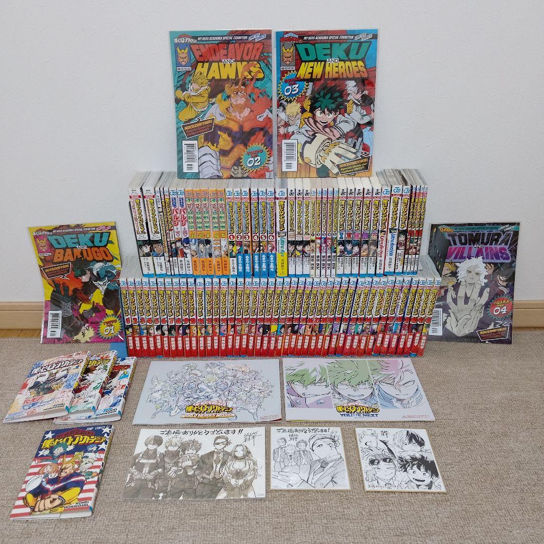 僕のヒーローアカデミア 42巻全巻　関連本39冊　映画特典付き
