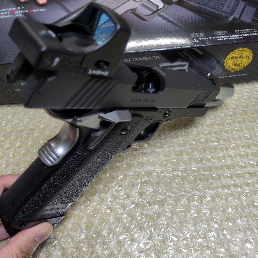 東京マルイ ハイキャパDOR ガスブローバック・純正マイクロプロサイトセット