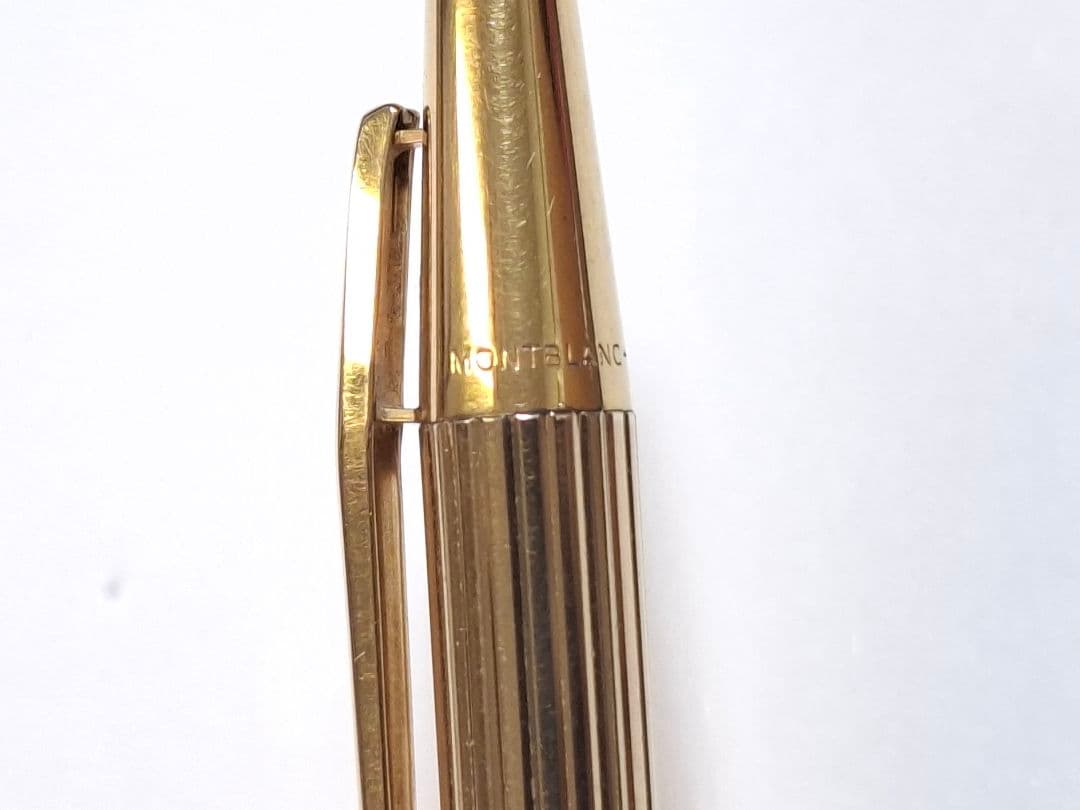 最初期　美品　モンブラン　ノブレス　シャープ0.9　ゴールドライン　No1547