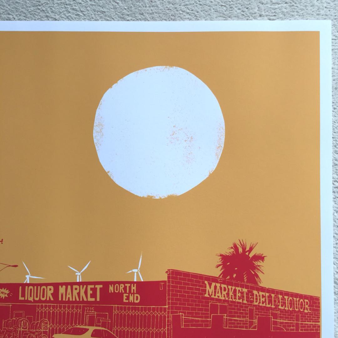 Evan Hecox Palm Springs North End ポスター