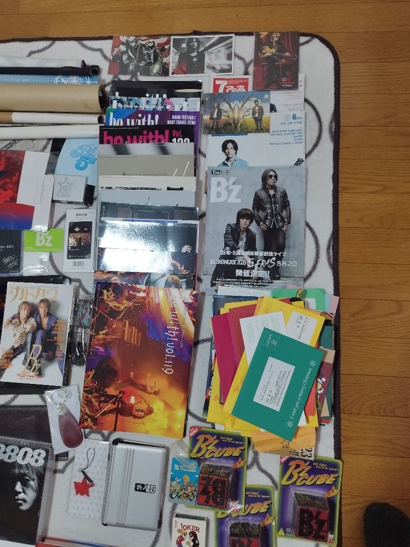 B'z ファンクラブ会報・ライブグッズセット