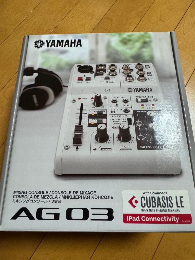 【新品同様】YAMAHA AG03 ミキサー