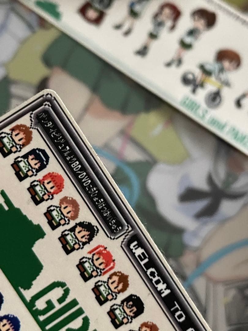 ガルパン ガールズ&パンツァー 缶バッジ シール クリアファイル ポストカード