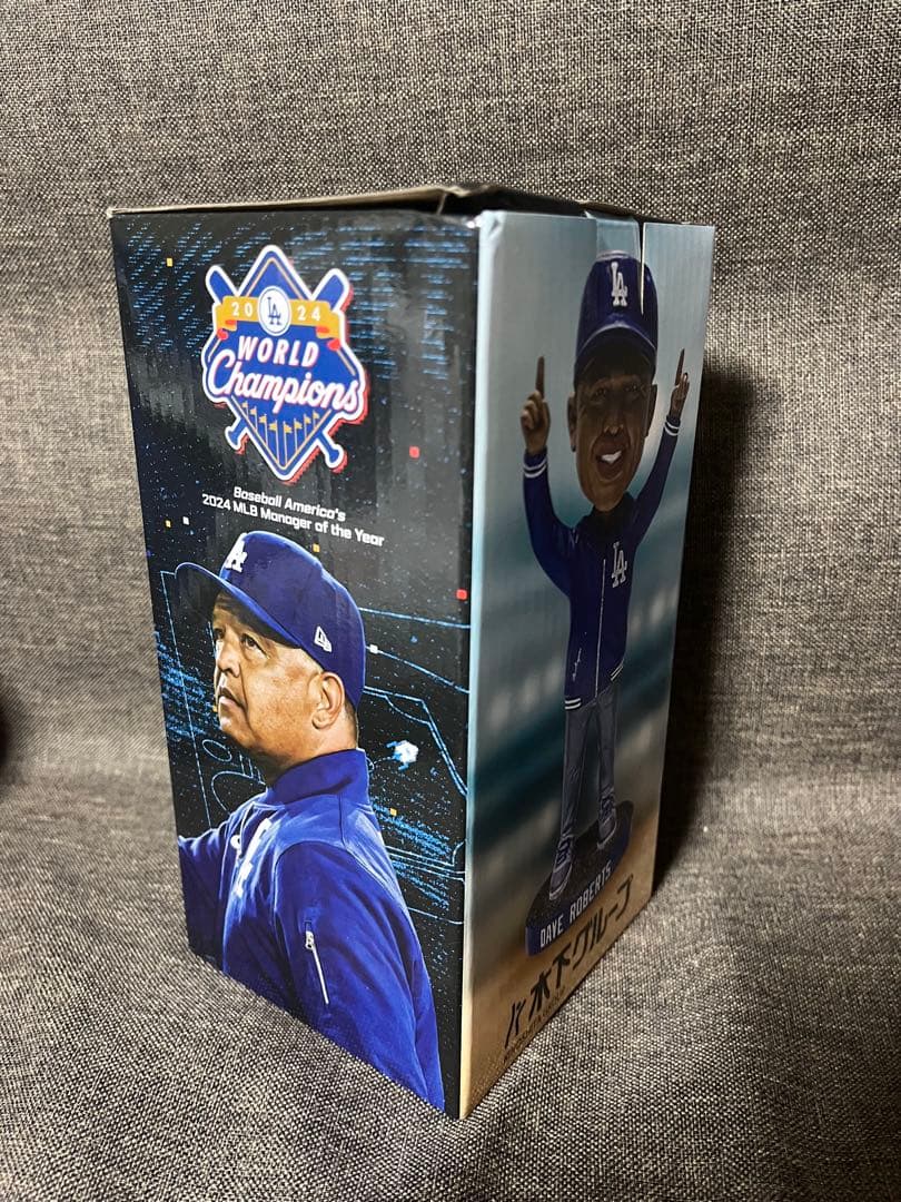 4/26 球場配布品 ロバーツ監督 ボブルヘッド MLB ドジャース