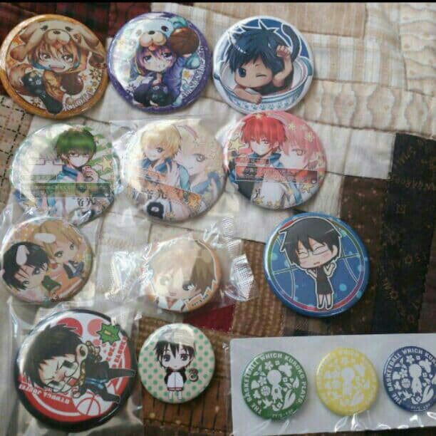 黒バス同人缶バッチ