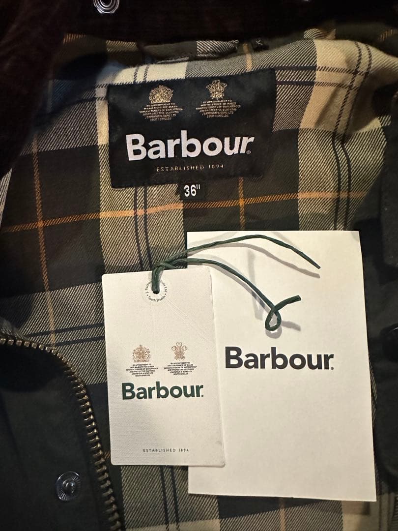 Barbour Transport Wax ジャケット 36