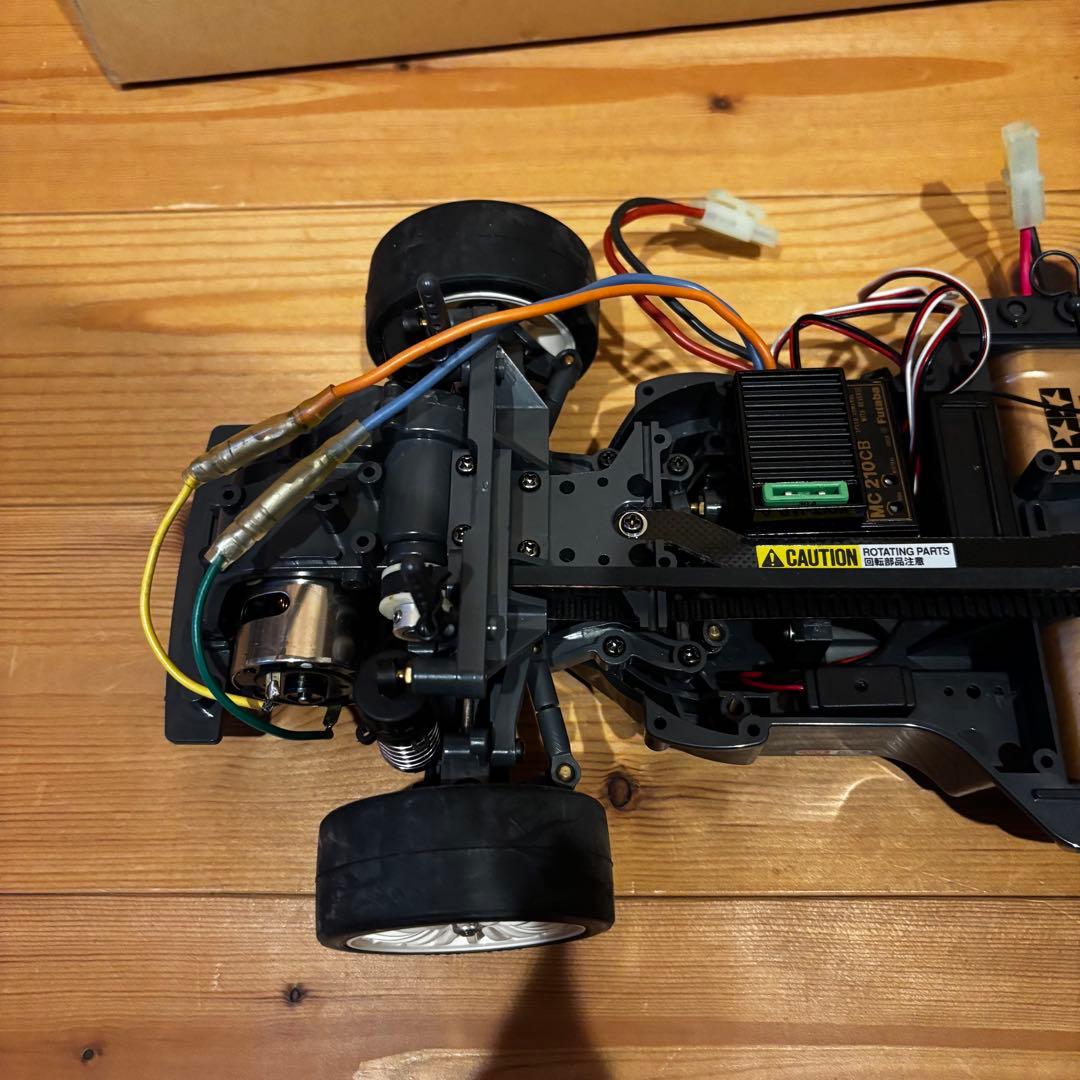 タミヤ 1/10 マルティーニ アルファロメオ 155 V6 TI TA03F