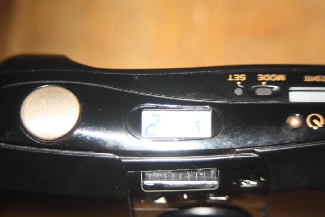 OLYMPUS オリンパス μ ミュー 　動作品　フイルム入り　ケース付き　美品