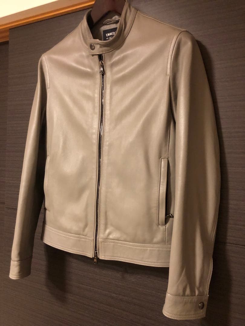美品　EMMETI エンメティ シングルライダースGIAPPONE-078