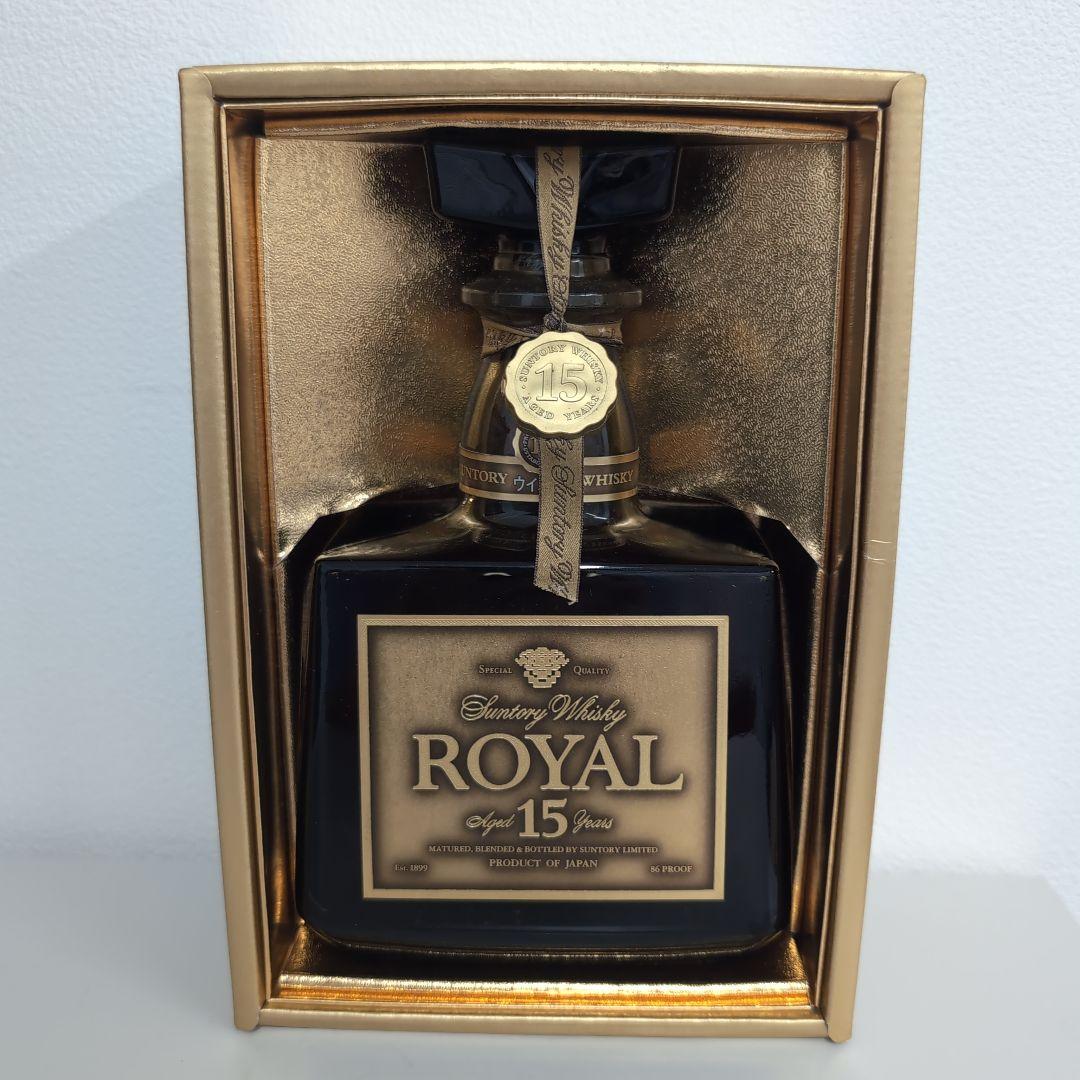 サントリー　ウイスキー　ローヤル15年〈ゴールドラベル〉