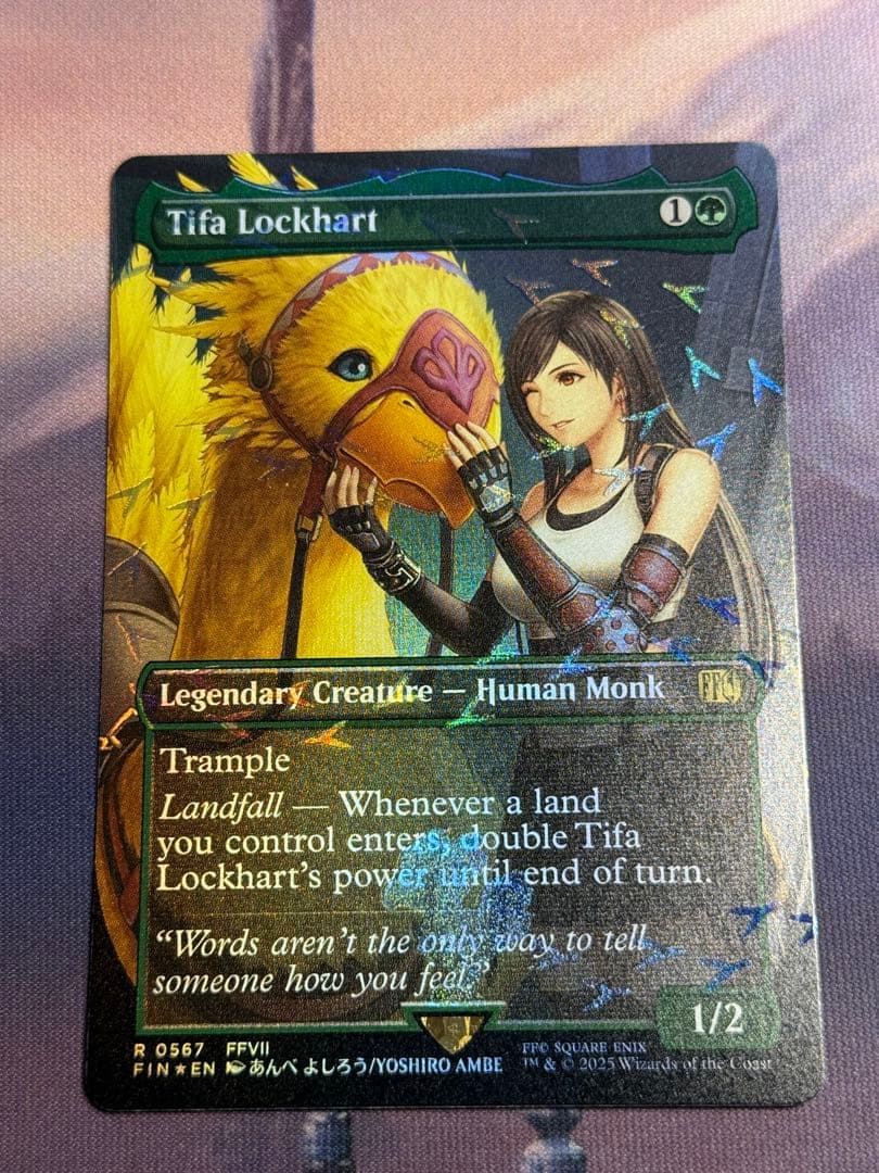 MTG/FIN/ティファ・ロックハート/チョコボトラックFoil/英/1枚②