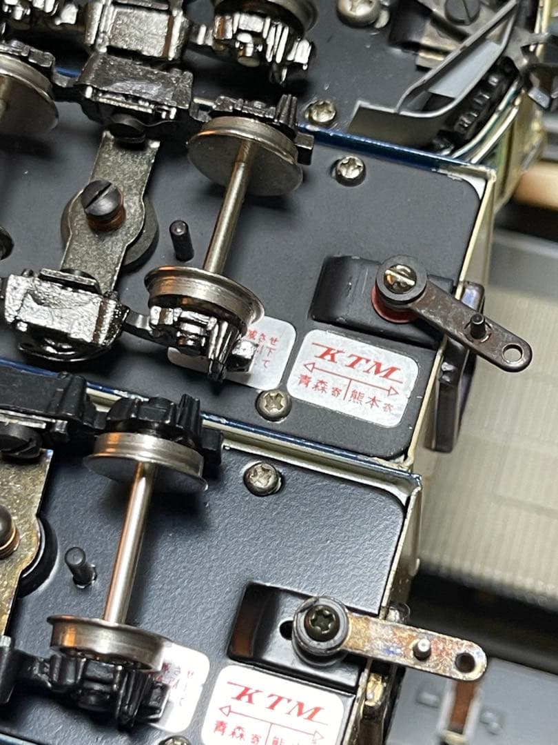 KTM 581系HO＋おまけ機関車4両＋更におまけ1両