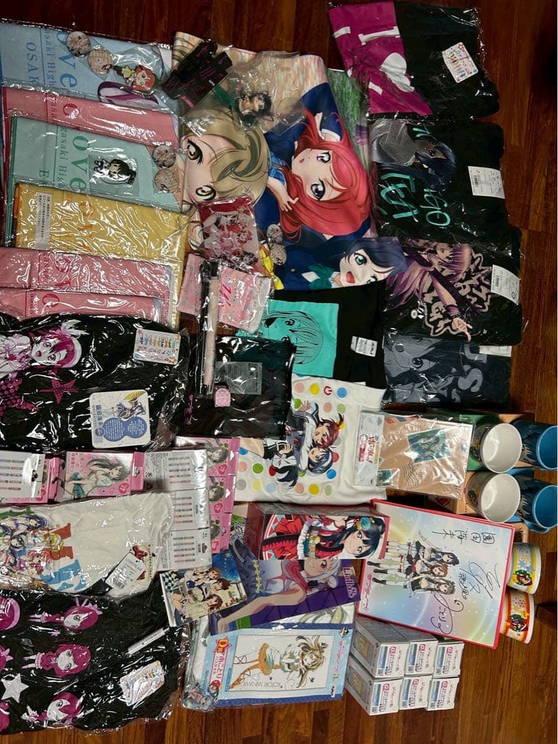 アニメキャラクターグッズセット