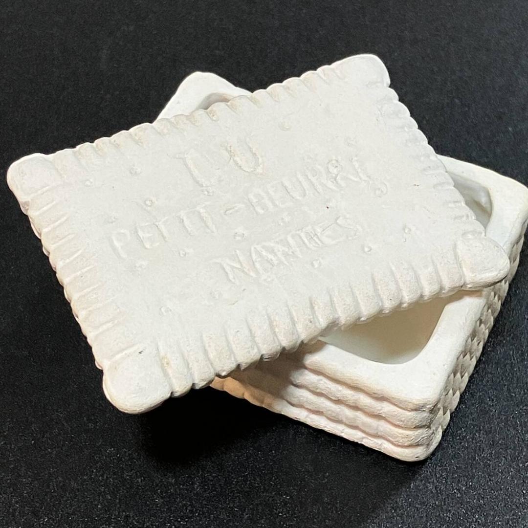 LU ビスケット　陶器　小物入れ　非売品　Lefevre Utile　フランス