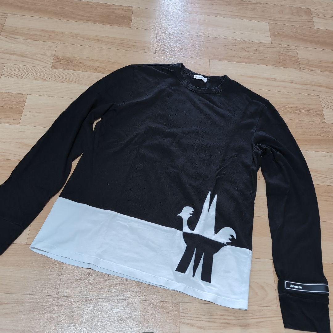 専用ページ モンクレール　長袖Tシャツ MONCLER 黒 白