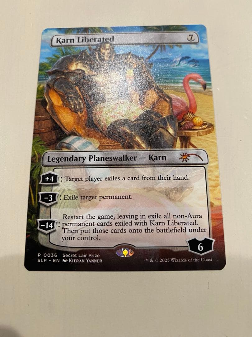 mtg 解放された者、カーン　プロツアー　プロモ