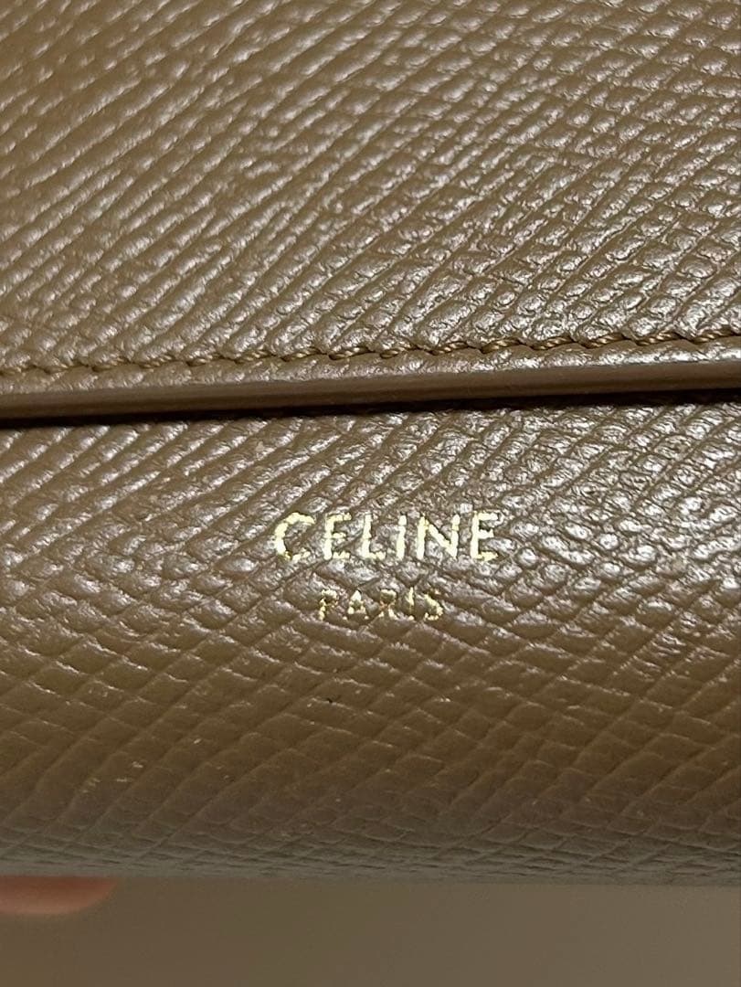 【お値下げ】CELINE セリーヌ スモールトリフォールドウォレット