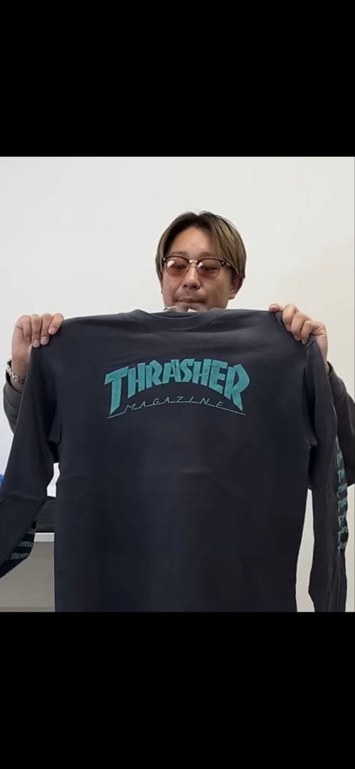 80s USA製 Magazine ロング Tシャツ