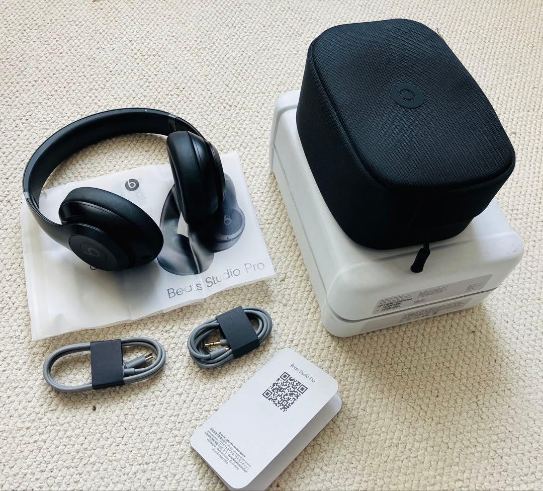 ◎Beats Studio Pro ブラック ワイヤレスヘッドホン 状態良好◎