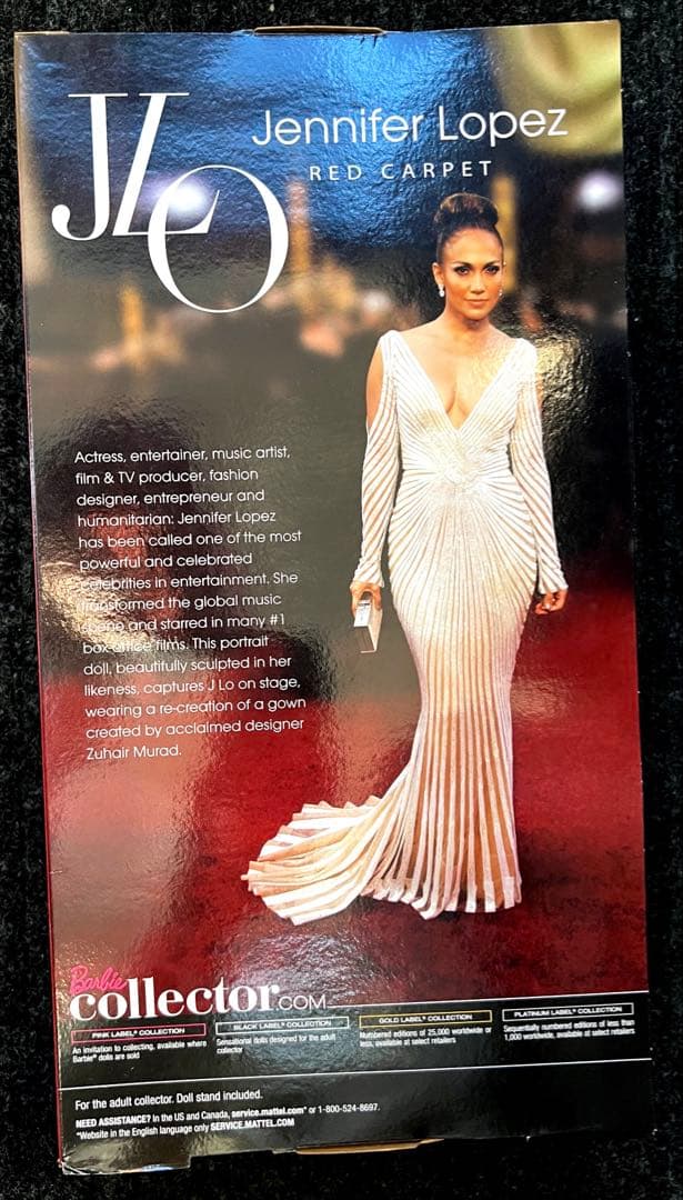 【新品】バービー Barbie ジェニファーロペス Jennifer Lopez