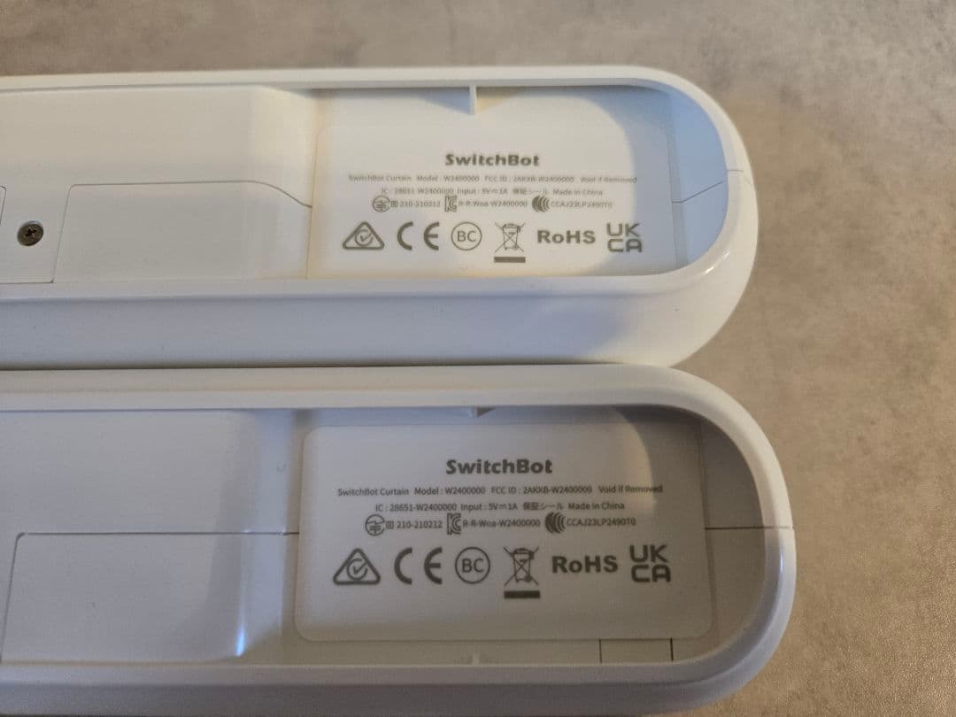 SwitchBot カーテン 3 U型レール対応 x 2