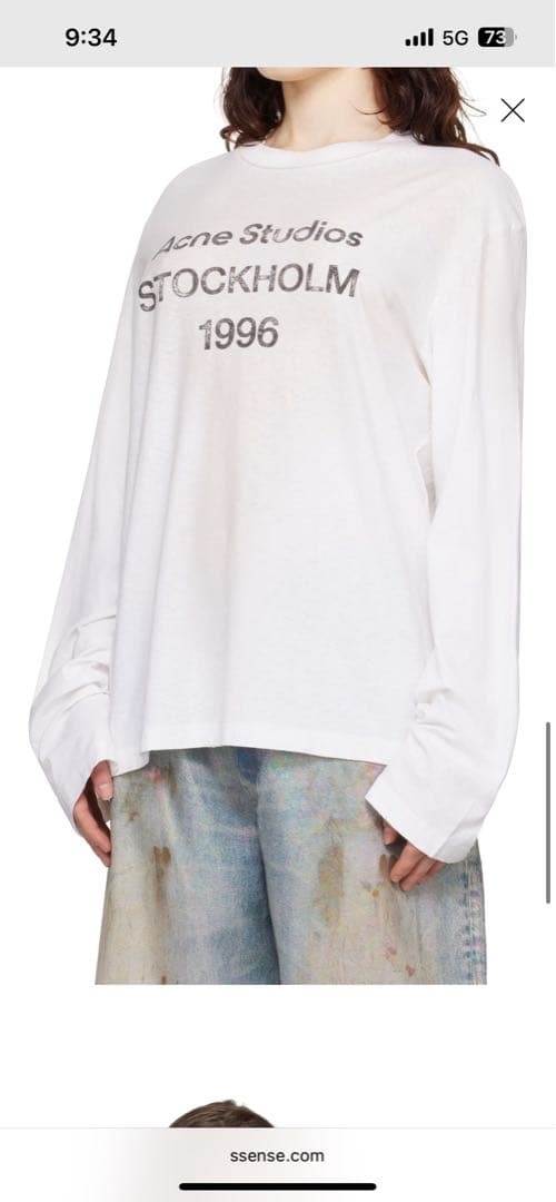 Acne Studios 1996 Tシャツ確実正規品
