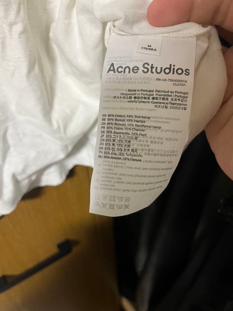 Acne Studios 1996 Tシャツ確実正規品