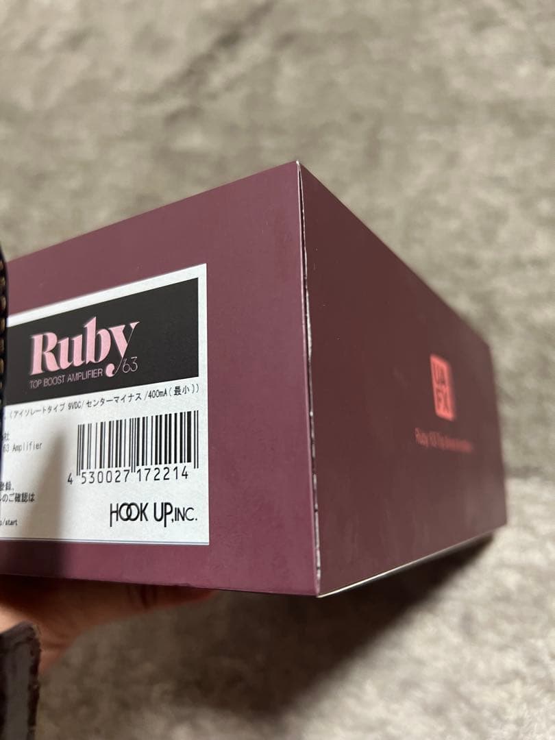 数回使用美品　UAFX Ruby Top Boost Amplifier ‘63