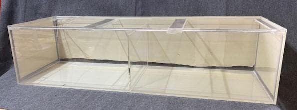 再再値下げしました（試作製品）アクリル水槽 二分割 1800×600×450