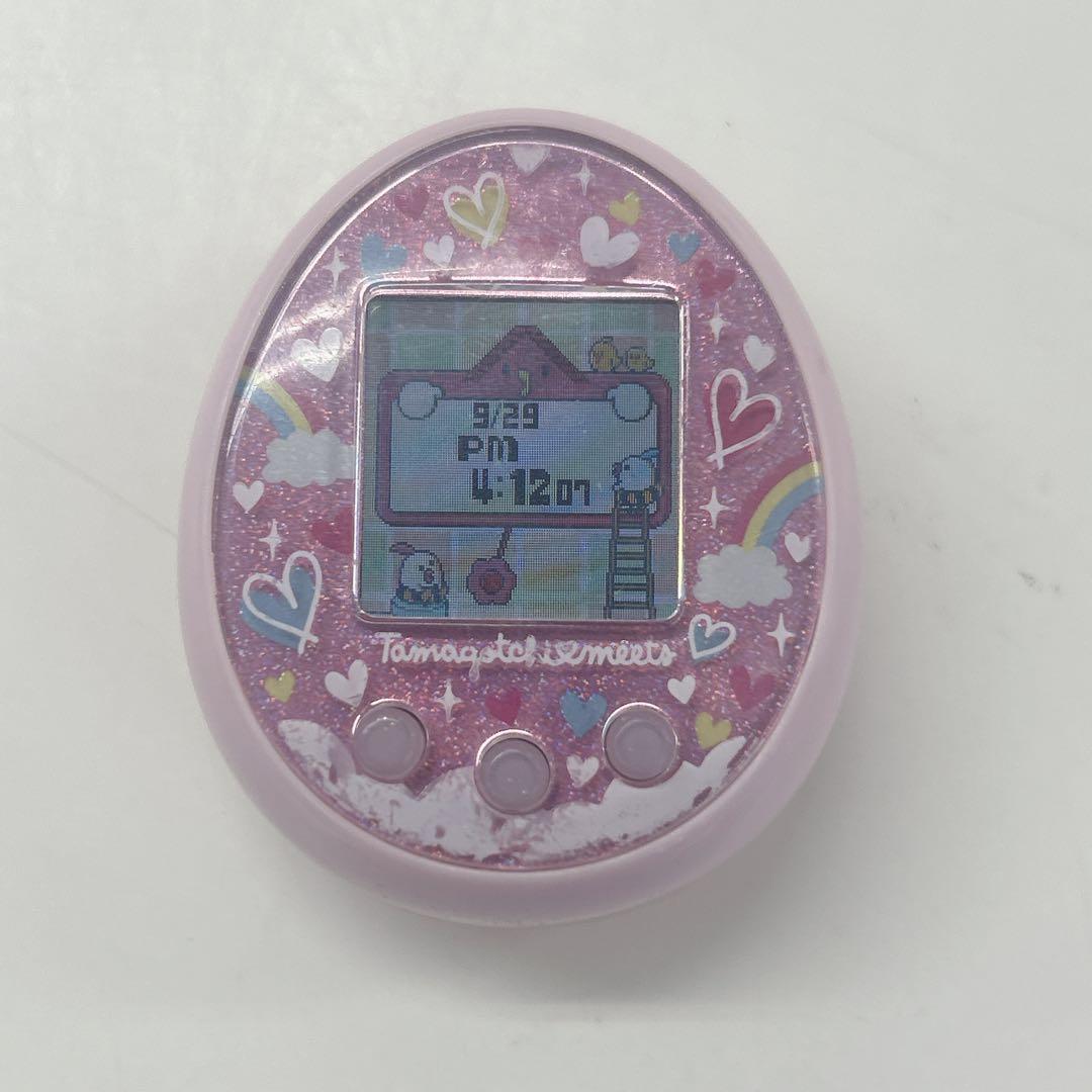 【美品】たまごっちみーつ メルヘン　ピンクカラー　動作確認済み　①