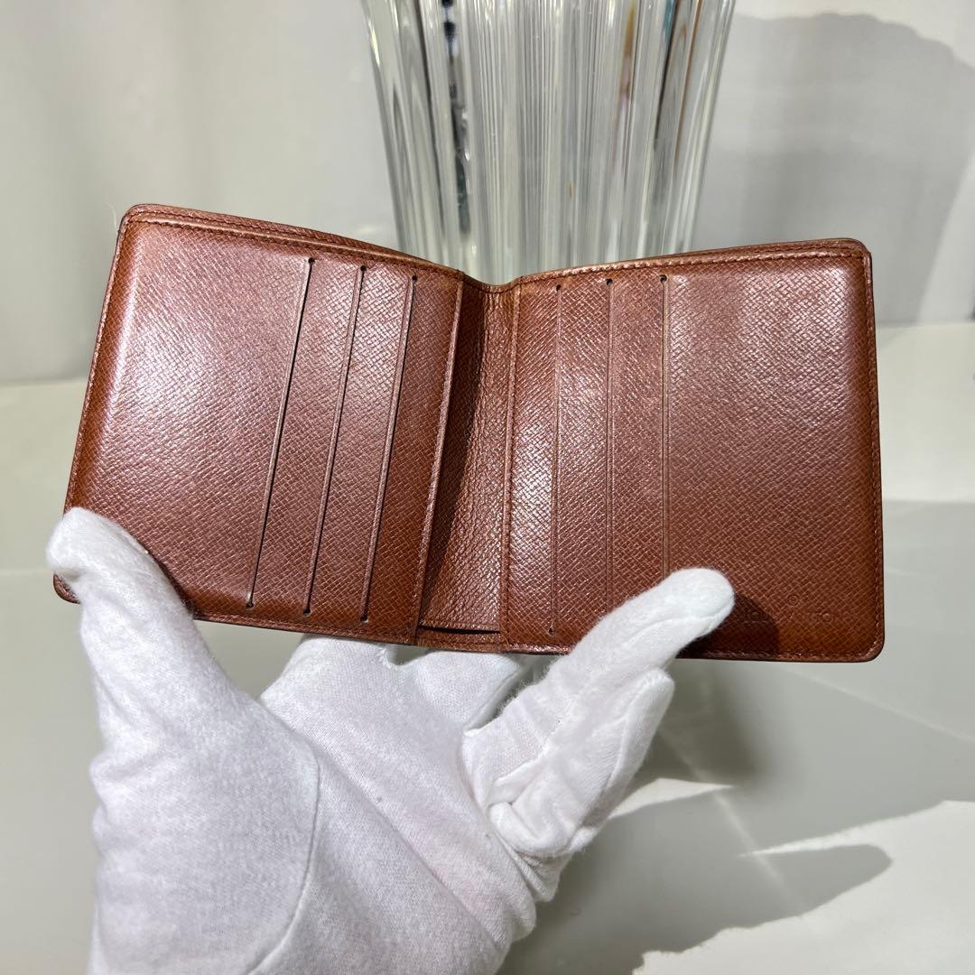 ルイヴィトン★Louis Vuitton★二つ折り財布 札入れ カードモノグラム