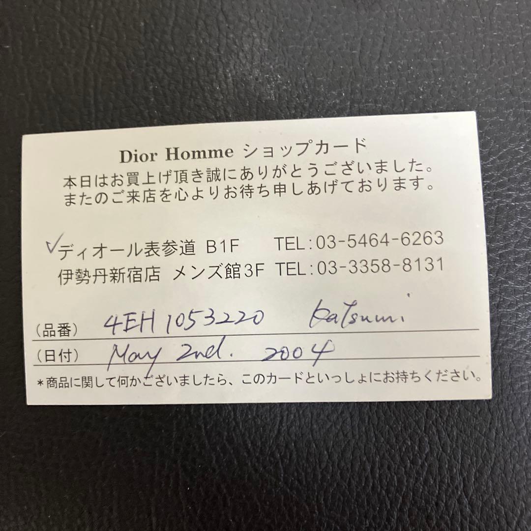 希少レア　Dior ノースリーブシャツ　白　ペイント　38　ディオールオム