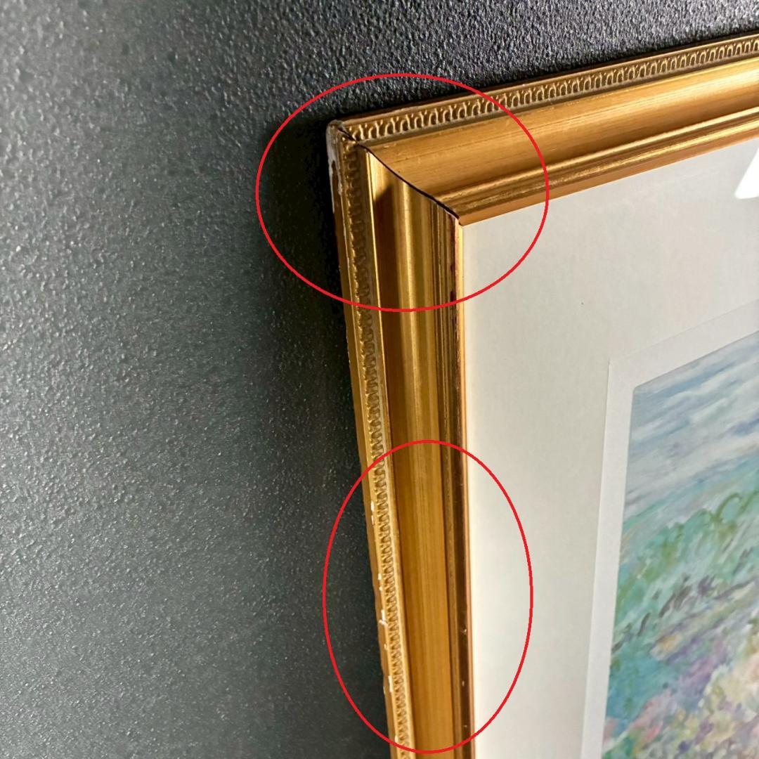 レスリー・セイヤー「ガーデン・ロマンス」シルクスクリーン 大作 直筆サイン入