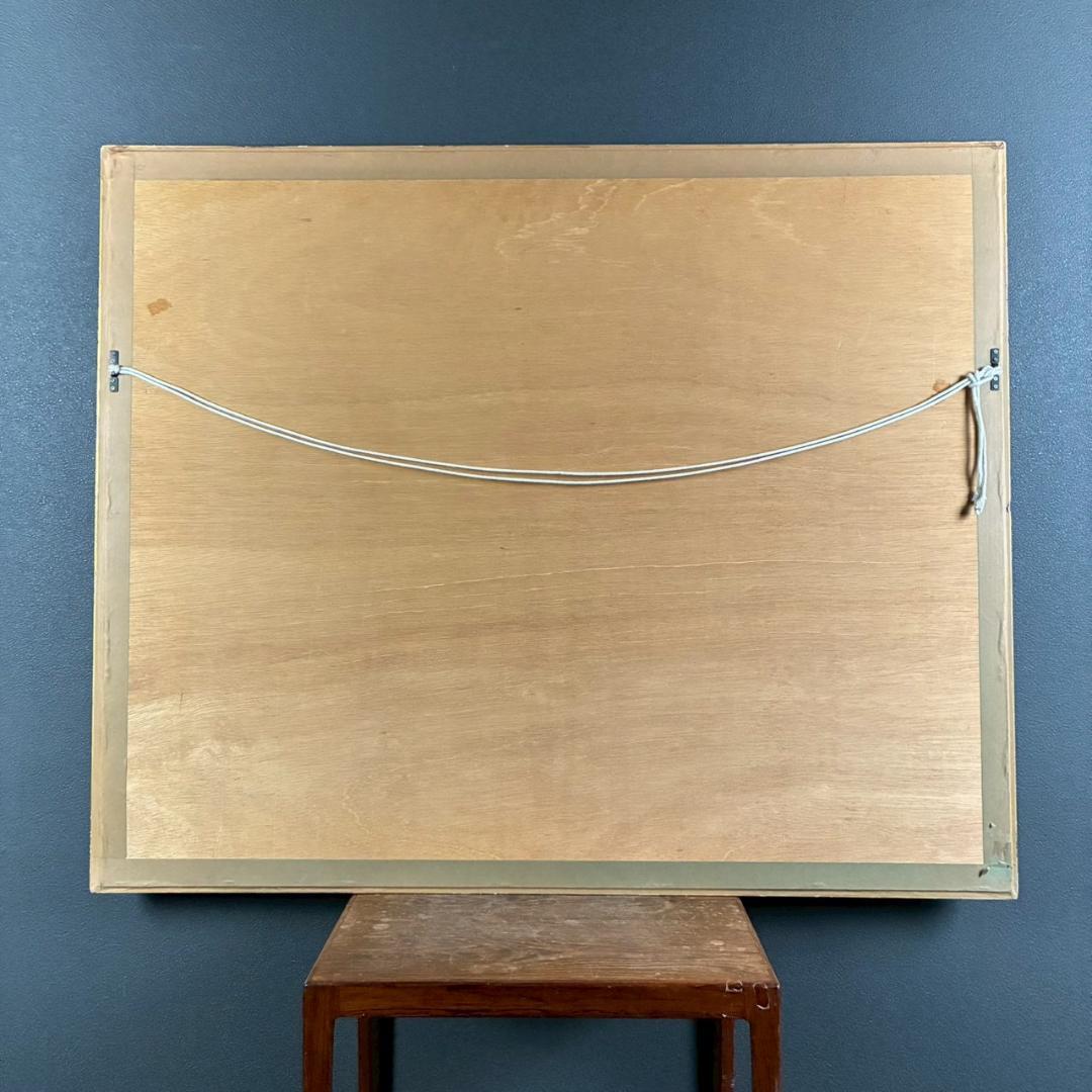 レスリー・セイヤー「ガーデン・ロマンス」シルクスクリーン 大作 直筆サイン入