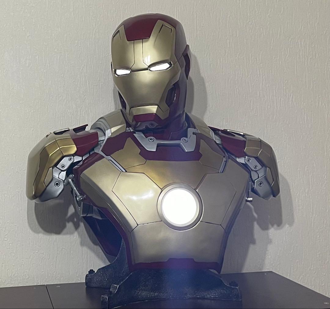 アイアンマン マーク42 サイドショウ 1/1 ライフサイズバスト