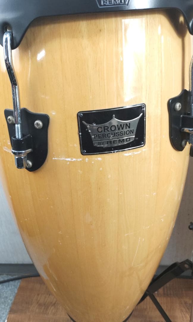 REMO/レモ コンガ ペア CROWN PERCUSSION ★スタンド付属