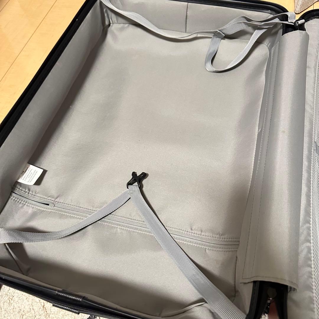 無印良品　キャリーケース　60L オレンジ系　大容量