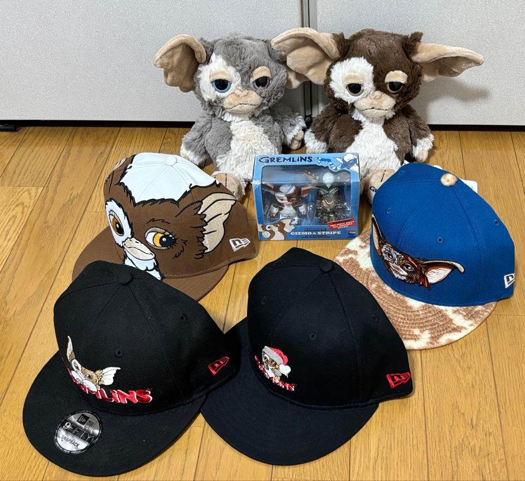 gremlins グレムリン　newera キャップ　kubrick ぬいぐるみ