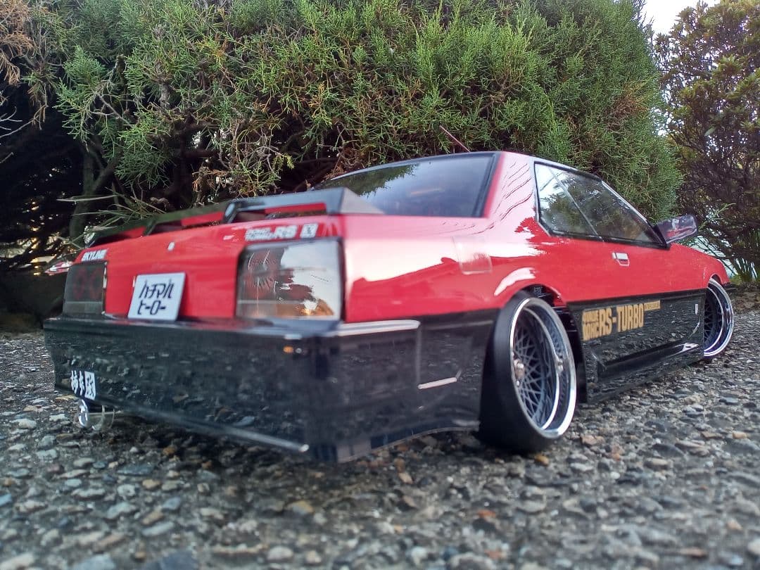 動画有り スカイライン DR30 鉄仮面 フルアクション電飾 2.4Gメカ付き♪