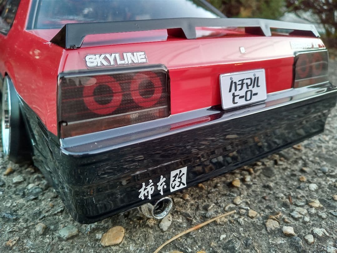 動画有り スカイライン DR30 鉄仮面 フルアクション電飾 2.4Gメカ付き♪