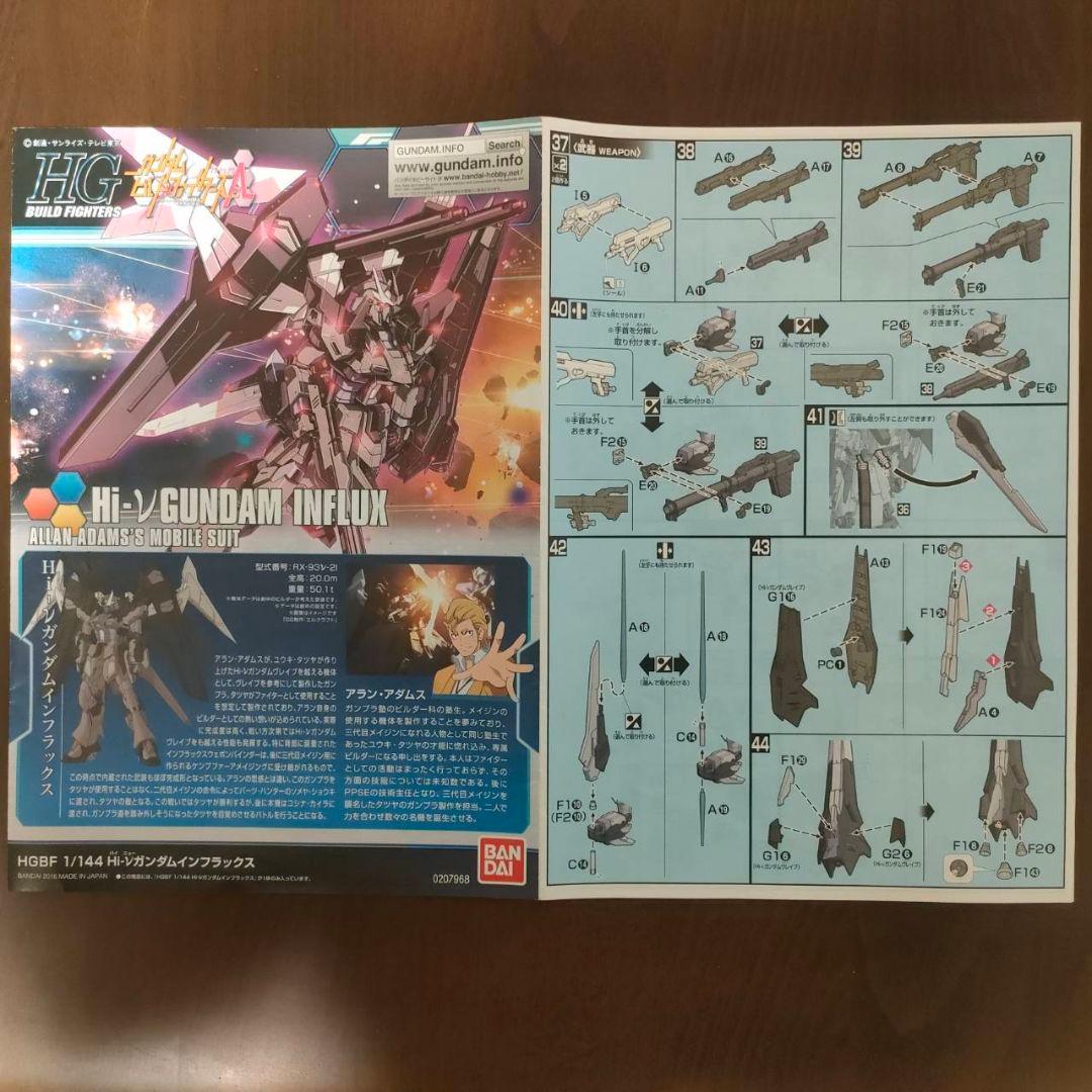 HG　Hi-νガンダムインフラックス