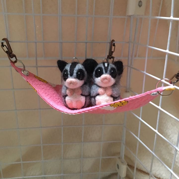 三角コーナーハンモック(SMILEY  FACE)  夏仕様  2枚組