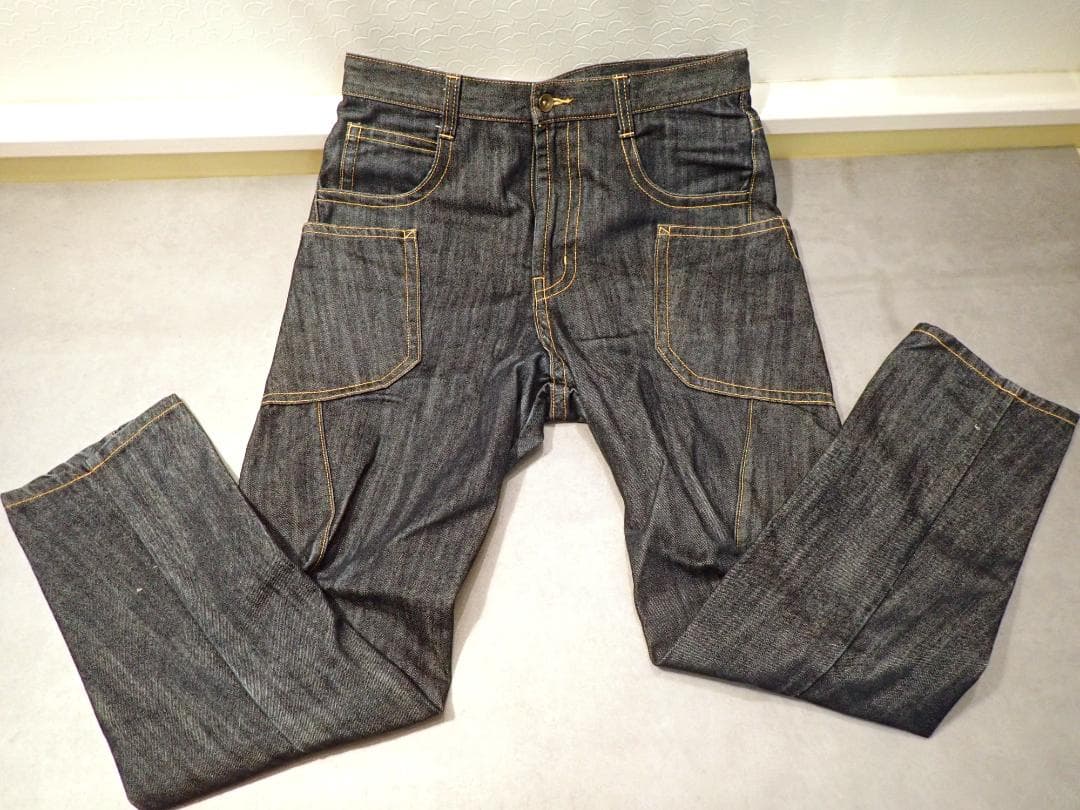 GRIP SWANY サルエルキャンプデニムパンツ GSPー34 Lサイズ 美品