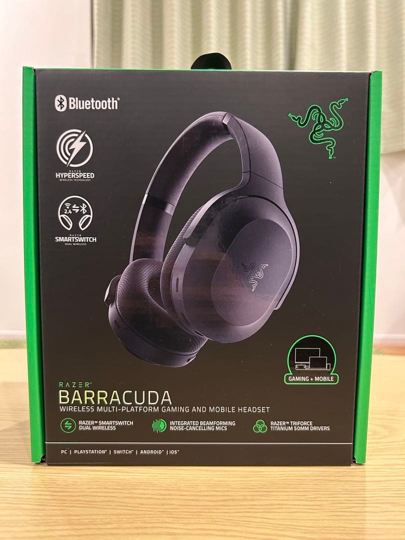 Razer Barracudaワイヤレス ゲーミングヘッドセット