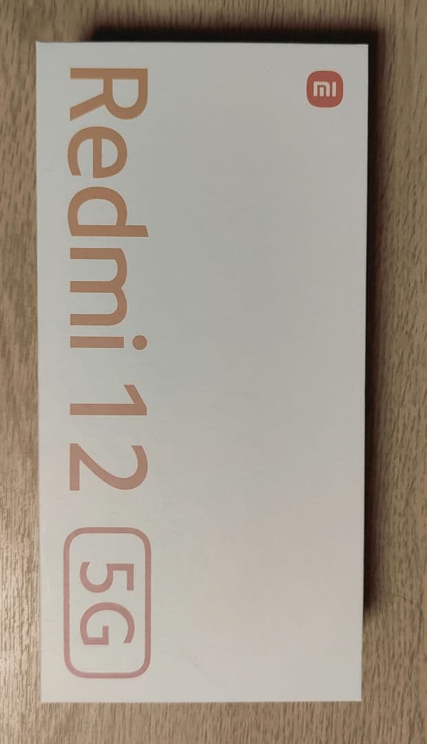 Xiaomi Redmi 12 5G 本体 ブラック SIMフリー