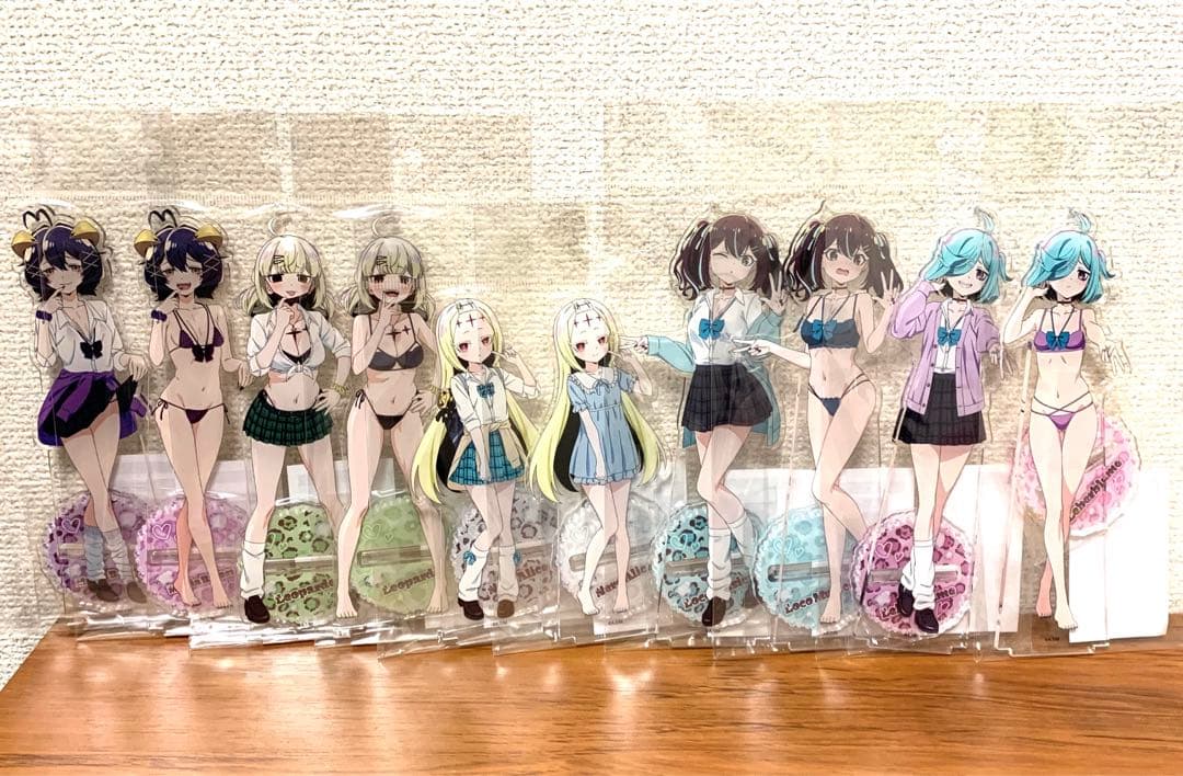 魔法少女にあこがれて GAL アクリルスタンド　全10種